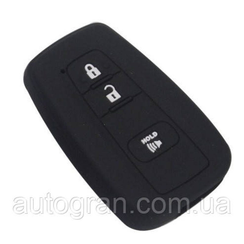 Силіконовий чохол на смарт ключ Toyota Prado Camry Rav4 Highlander Land Cruiser Avensis Auris Corolla 3кн