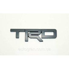 Емблема кузова Toyota TRD чорна