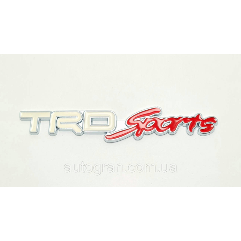 Емблема кузова Toyota TRD Sports