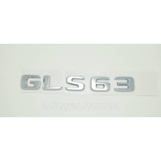 Емблема напис багажника Mercedes GLS63