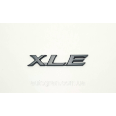 Емблема напис багажника Toyota XLE чорний