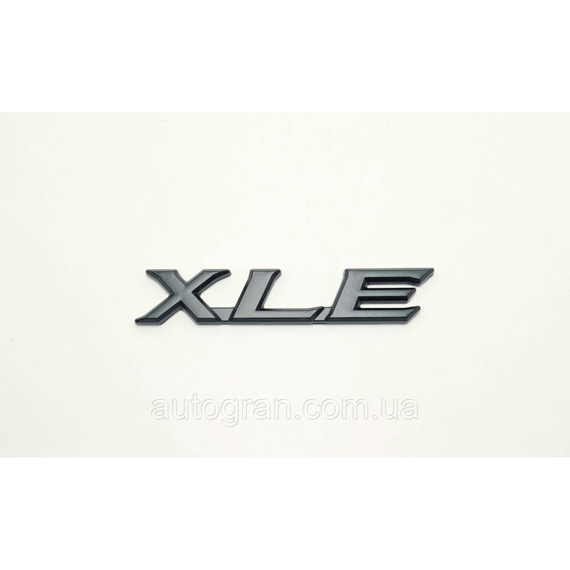 Емблема напис багажника Toyota XLE чорний