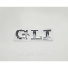 Емблема кузова VW Volkswagen Jetta GLI чорна тип2