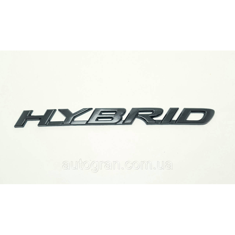 Емблема кузова Toyota Lexus Hybrid чорна