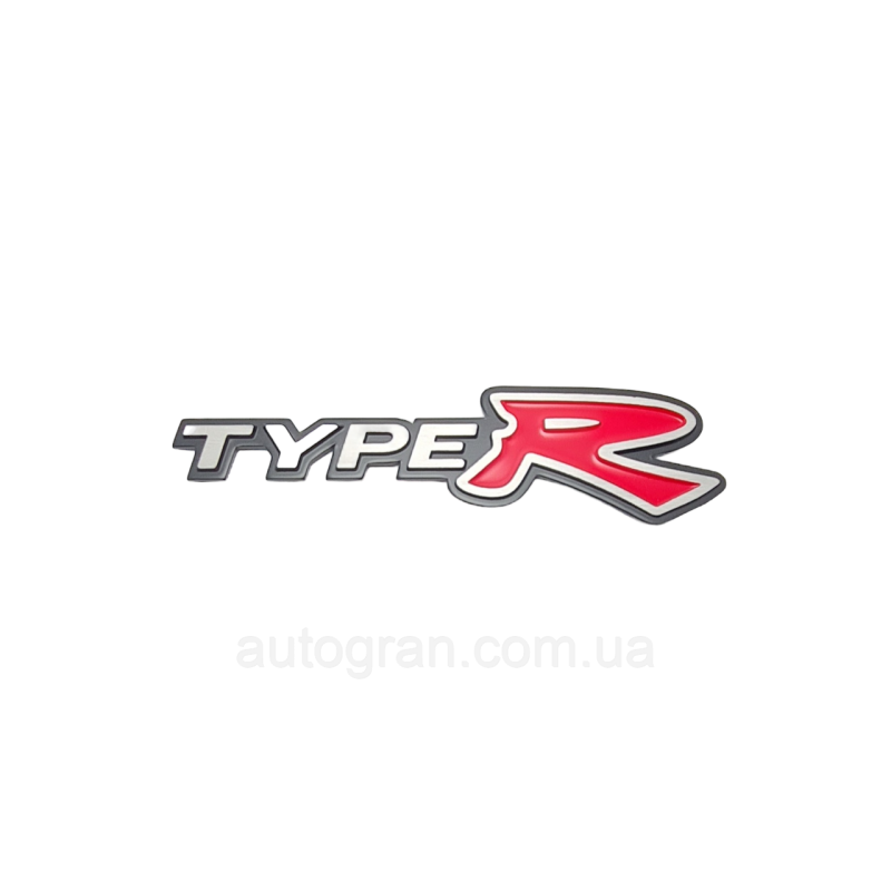 Емблема кузова Honda TypeR тип1 Емблема кузова Honda TypeR тип1