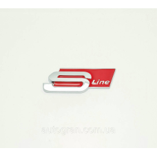 Емблема кузова Audi S-line Sline