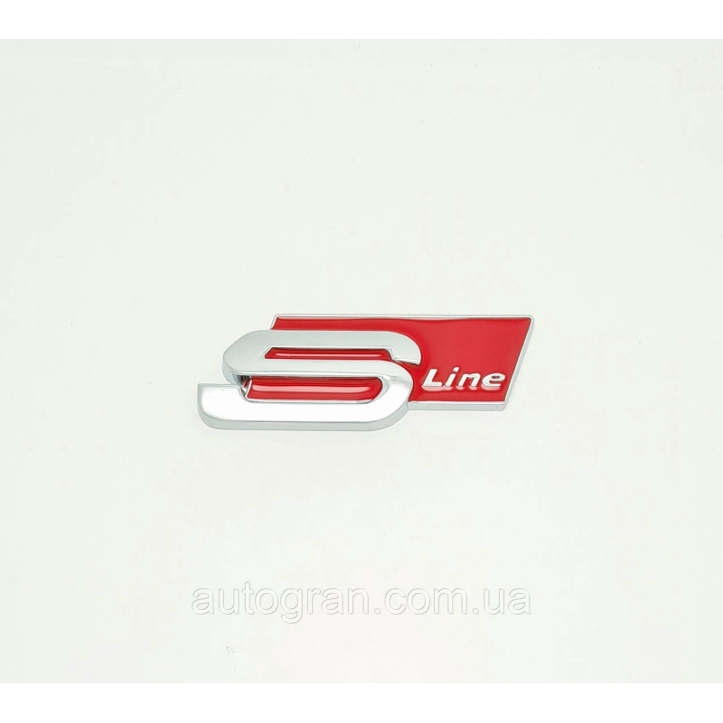 Емблема кузова Audi S-line Sline