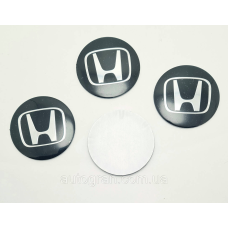 Наклейки на ковпачки литих дисків Honda 56 мм