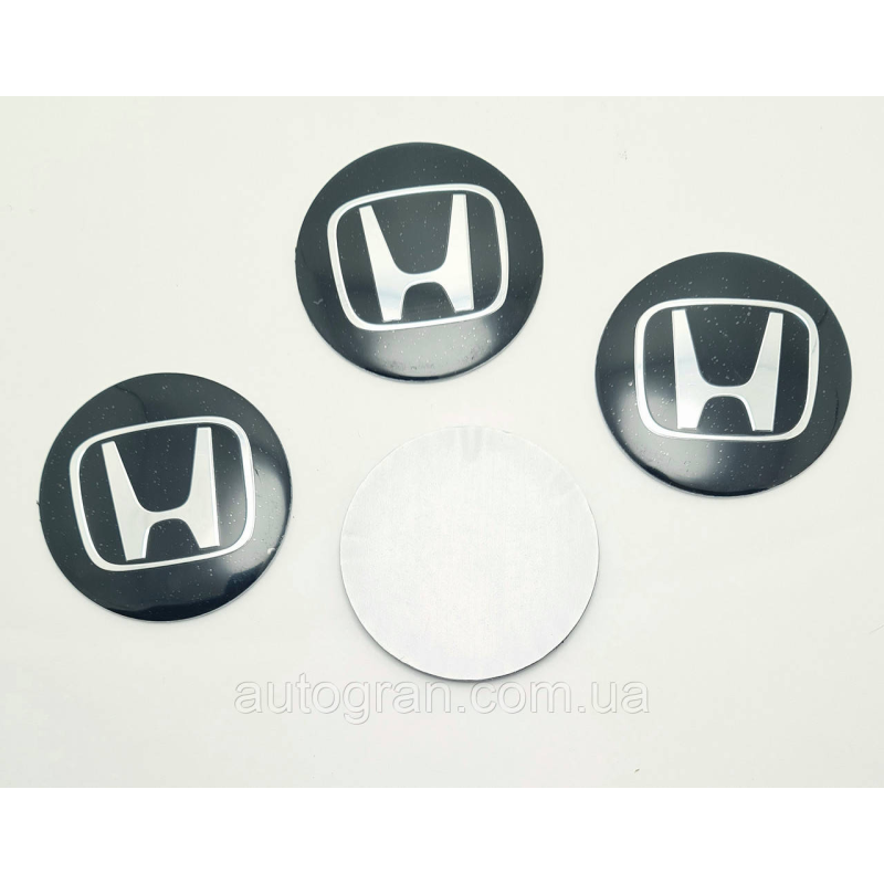 Наклейки на ковпачки литих дисків Honda 56 мм