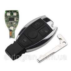 Смарт ключ Mercedes 3 кнопки 433MHz NEC BGA