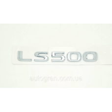 Емблема напис багажника Lexus LS500
