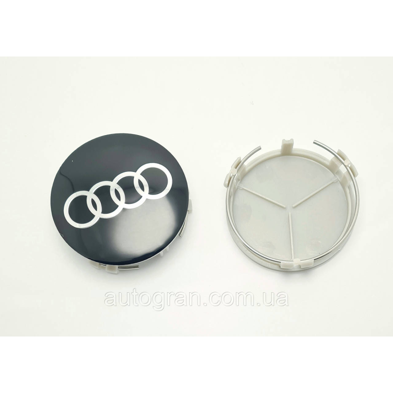 Заглушки ковпачки литих дисків Audi 75 мм
