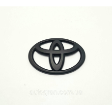 Емблема керма Toyota 65 ммx45мм чорна