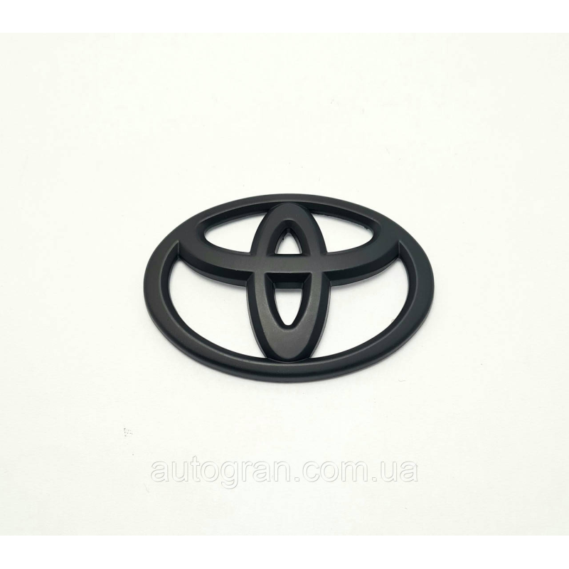 Емблема керма Toyota 65 ммx45мм чорна Емблема керма Toyota 65 ммx45мм чорна