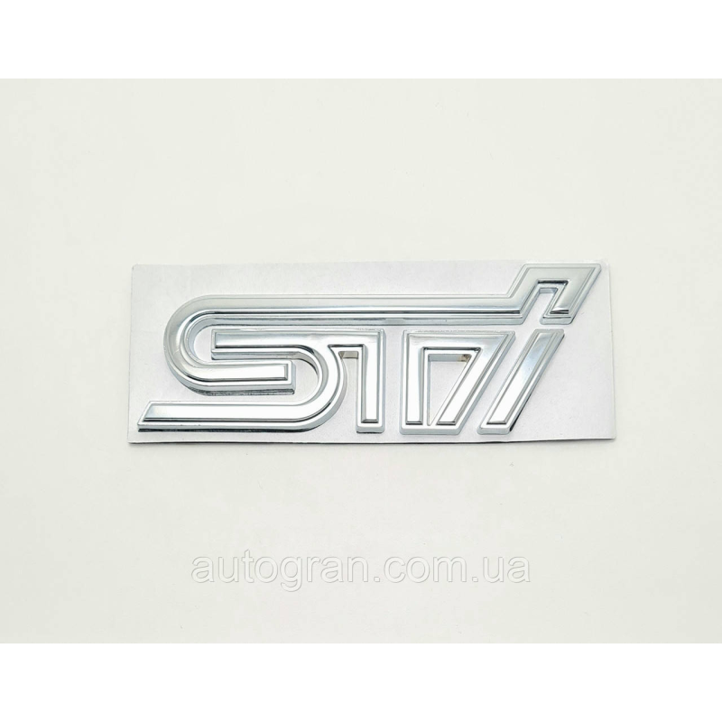 Емблема кузова Subaru STI