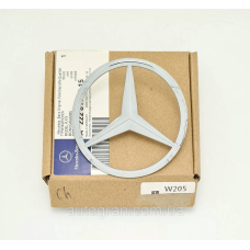 Емблема багажника зірка Mercedes W205 хром