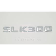 Емблема напис багажника Mercedes SLK300
