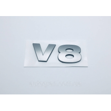 Емблема напис Range Rover Land Rover V8