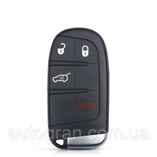 Корпус смарт ключа Chrysler Jeep Dodge 3+1 кнопки