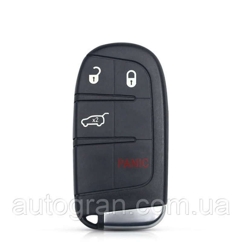 Корпус смарт ключа Chrysler Jeep Dodge 3+1 кнопки