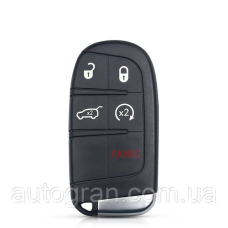 Корпус смарт ключа Chrysler Jeep Dodge Fiat 4+1 кнопки