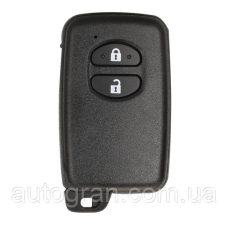 Корпус смарт ключа Toyota Prius Highlander LC200 LC150 2 кнопки