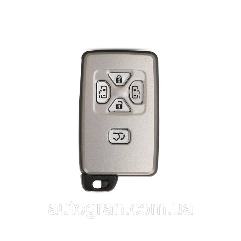 Корпус смарт ключа Toyota Prius Rav4 Highlander LC200 LC150 Camry Corolla 5 кнопок