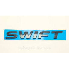 Емблема напис багажника Suzuki Swift чорний