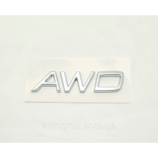 Емблема напис багажника Volvo AWD