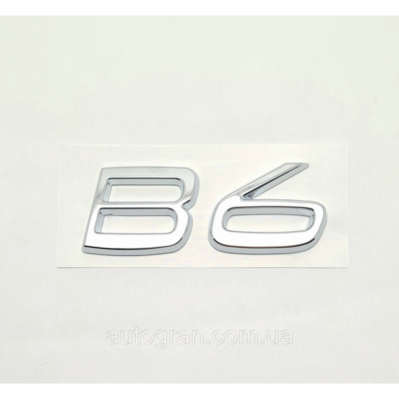Емблема напис багажника Volvo B6 Емблема напис багажника Volvo B6