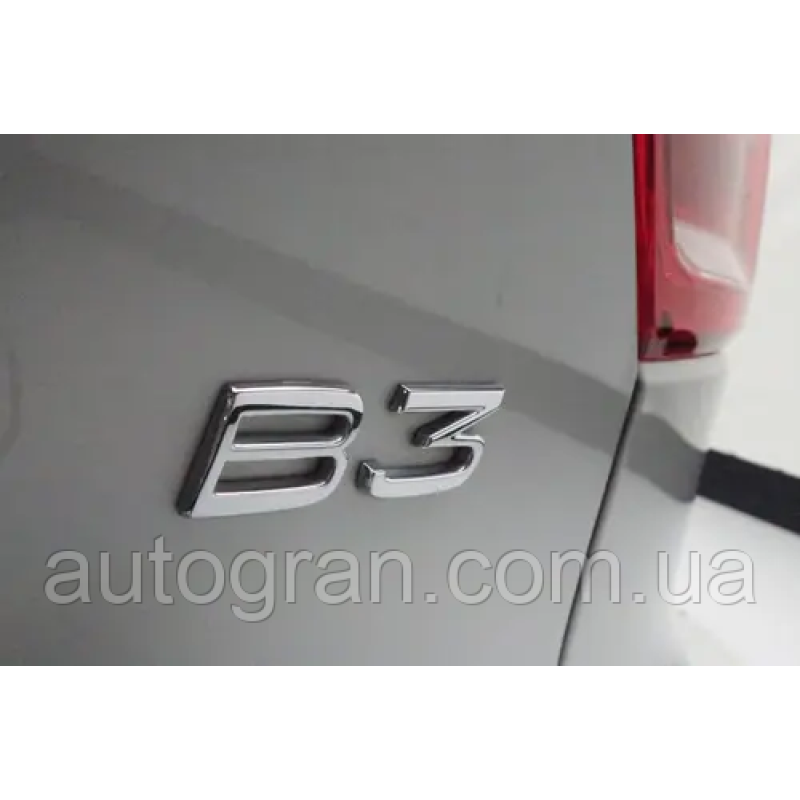 Емблема напис багажника Volvo B3