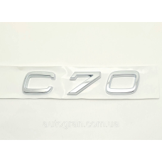 Емблема напис багажника Volvo C70
