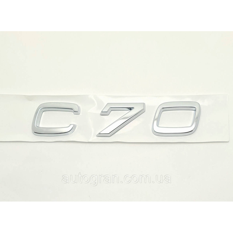 Емблема напис багажника Volvo C70