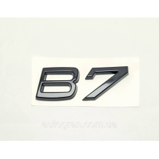 Емблема напис багажника Volvo B7 чорний