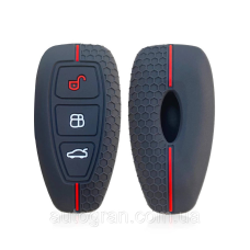Силіконовий чохол на смарт-ключ Ford Focus Mondeo Kuga C-max S-max тип1