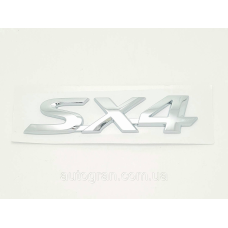 Емблема напис багажника Suzuki SX4