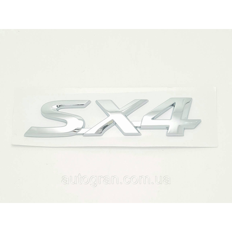 Емблема напис багажника Suzuki SX4
