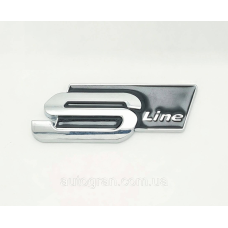Емблема кузова Audi S-line Sline