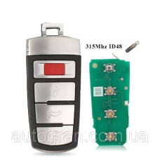 Ключ VW Volkswagen Passat B6 B7 3+1 кнопки NBG009066T 315MHz ID48