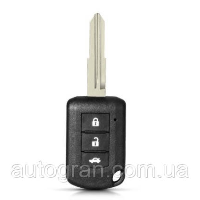 Корпус ключа Mitsubishi Eclipse Outlander Lancer 3 кнопки