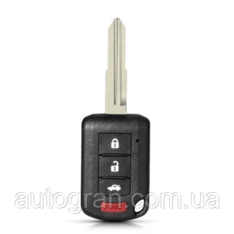 Корпус ключа Mitsubishi Eclipse Outlander Lancer 3+1 кнопки