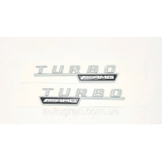 Емблеми на крила Mercedes Turbo AMG
