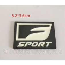 Емблема кузова Lexus Fsport 5.2см*3.6см