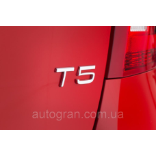 Емблема напис багажника Volvo T5