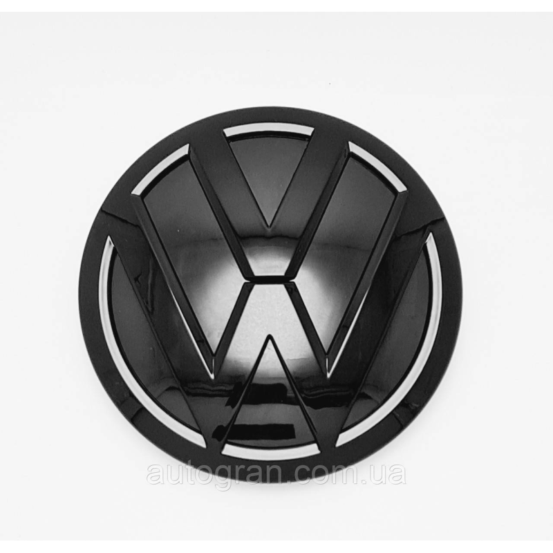 Емблема решітки радіатора Volkswagen Tiguan 2016 - 2K5853600 чорна глянцева Емблема решітки радіатора Volkswagen Tiguan 2016 - 2K5853600 чорна глянцева
