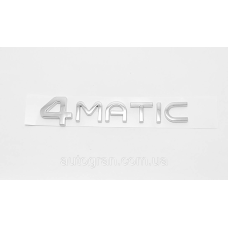 Емблема надпис багажника Mercedes EQC 4matic