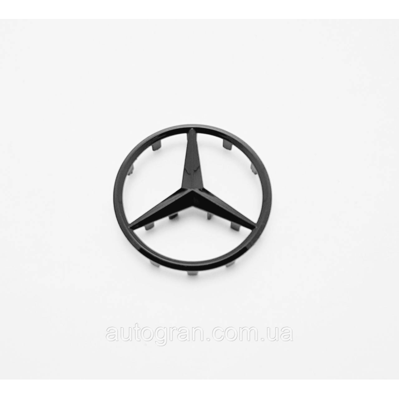 Емблема керма Mercedes 2015 - 57мм чорна