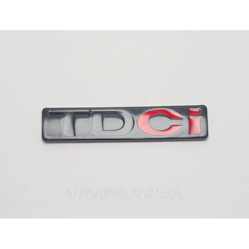 Емблема напис багажника Ford TDCI чорна