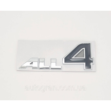 Емблема напис багажника Mini All4