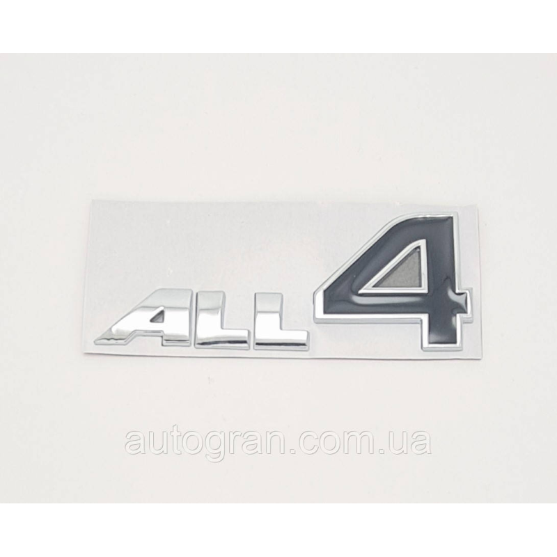 Емблема напис багажника Mini All4